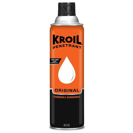 Kroil 16.5 Oz. Penetrant Original (aka AeroKroil), Penetrating Oil Aerosol, Penetrant, Multipurpose, 4PK AZKS162C4